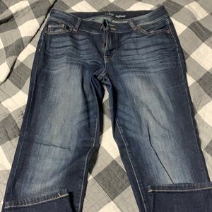 Gently worn boyfriend jeans